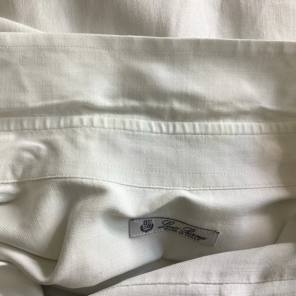 Loro Piana Shirt Cotton Oxford White XXL - Picture 12 of 12